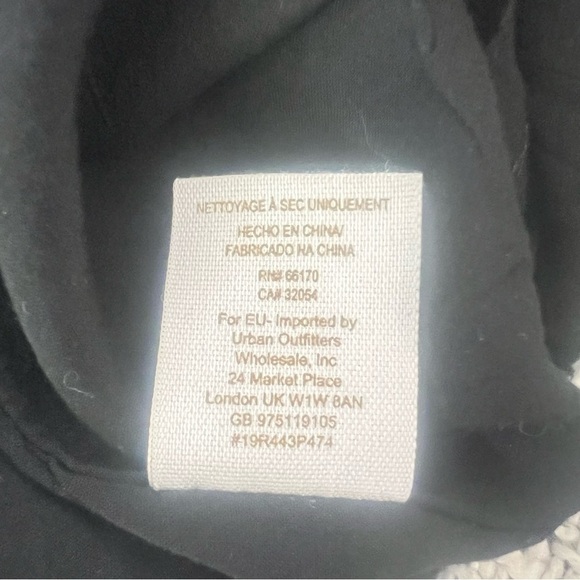 Free People Tweed Flat Front Fringed High Waisted Shorts Size 8 - Picture 9 of 9